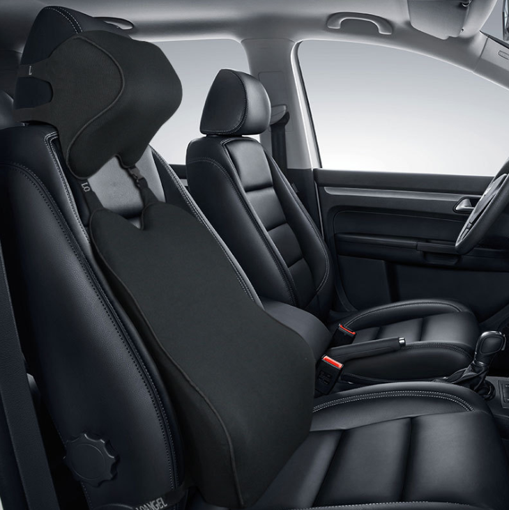 DriveComfort™ Ergonomic Car Seat Set - Neck & Lumbar Support